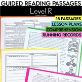 Level R Guided Reading Passages with Comprehension Questio