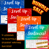 Level Up Sentences! Lessons 1-4 (Complete Bundle)