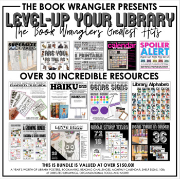 Level-Up Your Library Bundle: The Book Wrangler's Greatest Hits | TPT
