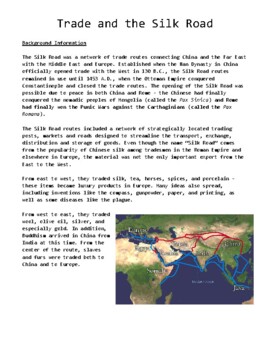 Preview of Leveled Activities - Trade and the Silk Road (English Version)