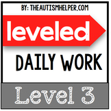 Leveled Daily Work {Level 3}