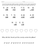 No-Prep Leveled Double-Digit Addition with Regrouping- Val