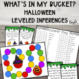 Leveled Inferences: Halloween Activities