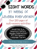 Leveled Interactive Reading Intervention Bundle:Dolch Sigh