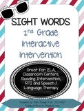 Leveled Interactive Reading Intervention: Grade 2 Dolch Sight Words (CCSS)