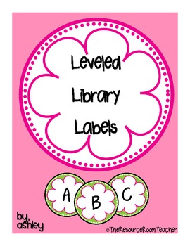 Preview of Leveled Library Labels