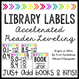 **EDITABLE** Leveled Library Labels (Accelerated Reader--A