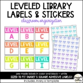 Leveled Library Labels + Stickers