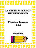 Leveled Literacy Intervention Gold Kit Phonics