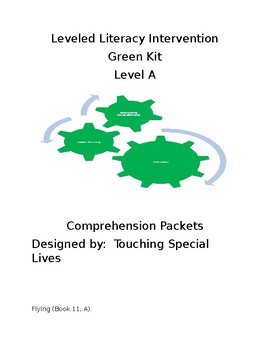 Preview of Leveled Literacy Intervention-Green Level A & 10 comprehension pgs