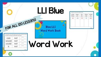 Preview of Leveled Literacy Intervention (LLI) Blue System Phonics/Word Work, 1st Edition