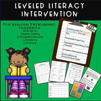 Preview of Leveled Literacy Intervention (LLI) Professional Development Bundle