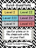 Leveled Questions and DOK Question Stems