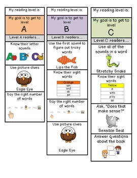 Leveled Reading Bookmarks A-Z by Krazy 4 Kinders | TpT