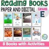 Leveled Reading Books Guided Reading PAPER AND DIGITAL Level E