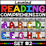 Leveled Reading Passages with Comprehension Questions SET 2