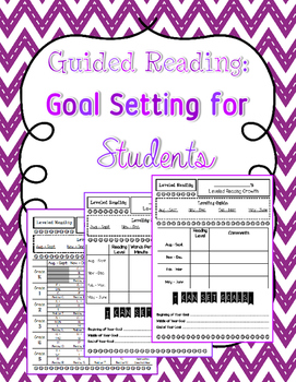 Preview of Leveled Reading: Goal Setting Template for Students