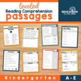 Leveled Reading Passages with Comprehension Questions | A-E