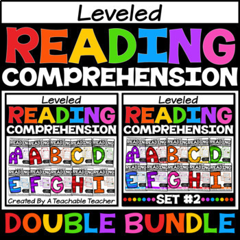 Preview of Leveled Reading Passages with Comprehension Questions AA-I Digital Resource