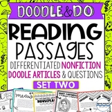 Leveled Reading Passages with Comprehension Questions – No