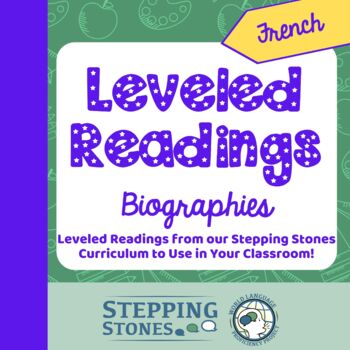 Preview of Leveled Readings -- Biographies - French