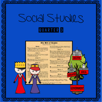 Preview of Leveled Social Studies Packet- Quarter 3 (Daily Curriculum)