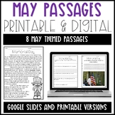 Leveled Text: May Reading Passages