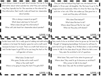 Leveled WH Stories for Speech Therapy by Teach Speech 365 | TpT