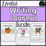 Leveled Weekly Writing Journal Bundle (Levels 1-4)