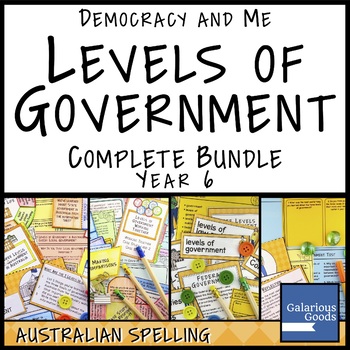 Preview of Levels of Government in Australia COMPLETE BUNDLE (Year 6 HASS)