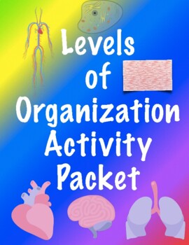 Preview of Levels of Organization Activity Packet