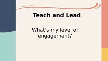 Preview of Levels of Student Engagement PowerPoint Presentation