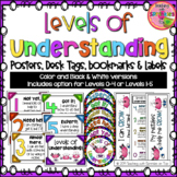 Levels of Understanding Posters, Bookmarks & Desk Tags Set