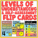 Levels of Understanding & Self-Assessment Flip Cards