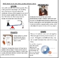 Levers, pulleys and gears Science knowledge organiser