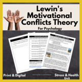Lewin's Motivational Conflicts Theory Reading & Comic Book