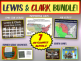 Lewis & Clark Bundle (map activity, comics, PPT, primary s