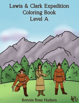 Preview of Lewis & Clark Expedition Coloring Book-Level A