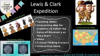 Preview of Lewis & Clark Expedition (Westward Expansion)