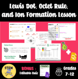 Lewis Dot, Octet, and Ion Formation - NO PREP LESSON **BON
