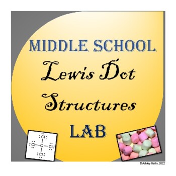 Preview of Lewis Dot Structure Marshmallow Pre-Lab and Lab- Middle School