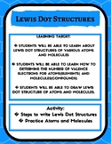 Lewis Dot Structures/ Electron Dot Structures
