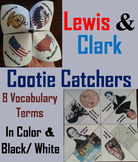 Lewis and Clark Activity: Westward Expansion Unit Cootie C
