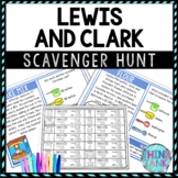 Lewis and Clark Activity - Scavenger Hunt Recipe Challenge