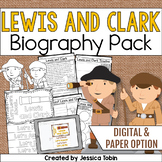 Lewis and Clark Biography Pack - Digital Biography Activit