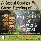 Lewis and Clark Choral Reading Text and Google Form Assessment