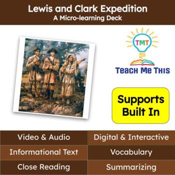 Preview of Lewis and Clark Expedition Informational Text Reading Passage and Activities