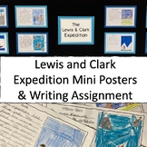 Lewis and Clark Expedition Mini Poster and Paragraph Writi