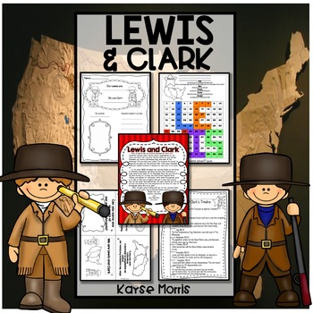 Preview of Lewis and Clark Activities