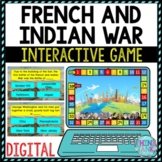 French and Indian War Review Game Board | Digital | Google Slides